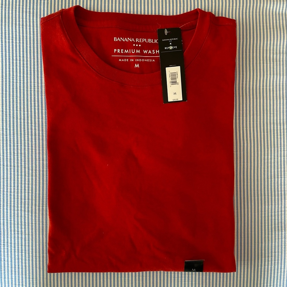 Banana Republic Red Men's Shirt